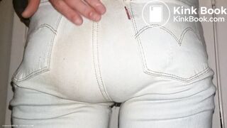 Purple Panty Double Jeans Poop