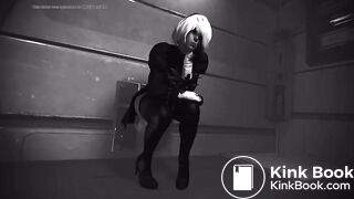 2B’s tiny pee and shitting ( audio )