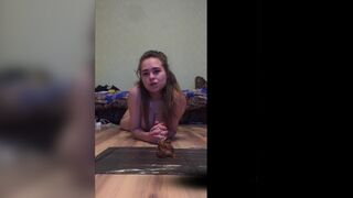 Russian scat girl - video 6
