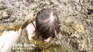 Nearly caught on the dung pile - pov in cowshit