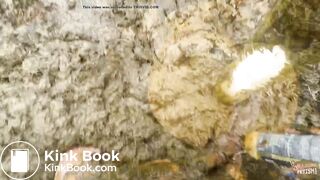 Nearly caught on the dung pile - pov in cowshit