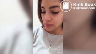 Beautiful Argentinian girl poops on her toilet 2