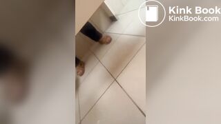 Toilet wc beautiful Girl #6 poop