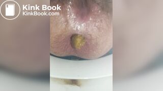 Large plops in the toilet