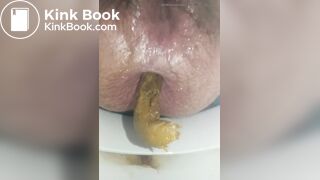 Large plops in the toilet