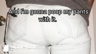 Massive White Jeans Poop