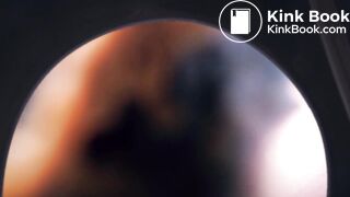 Close ups of hot scat girl pooping several times