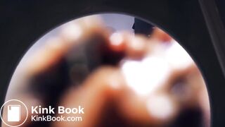 Close ups of hot scat girl pooping several times