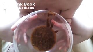 Consuming excrement..