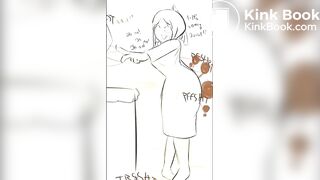girl fart, scat
