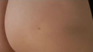 Gorgeous Blonde lays massive turd onto a magazine