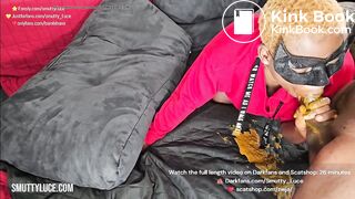 SHE IS BACK with the NASTINESS - Scat Ass to Mouth