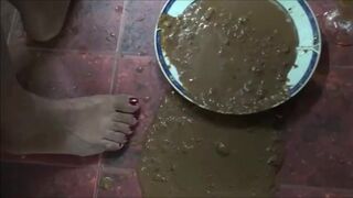 Diarrhea on a plate..