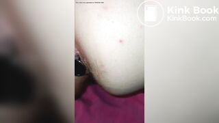 pawg bbw slut shitting out butt plug out dirty asshole