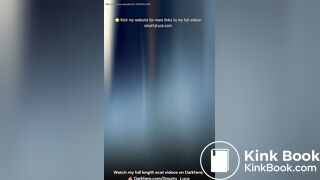 SHE IS BACK with the sexy NASTINESS - Shit Feeding