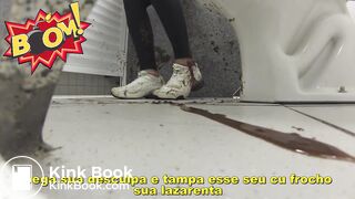 Desperate diarrhea prank