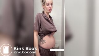 Sexy Blonde Girl Fart Piss Poop