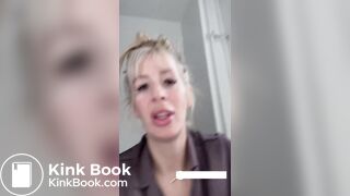 Sexy Blonde Girl Fart Piss Poop