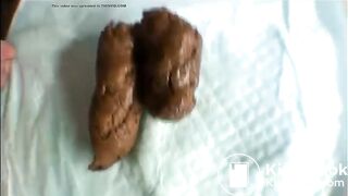 Asian big poop - video 2