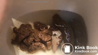 A toilet clogging load of poo..