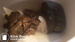 A toilet clogging load of poo..