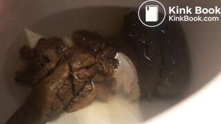 A toilet clogging load of poo..