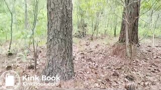 Naked Woman Poops in Forest Again