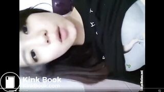 smoking girl shits on the floor