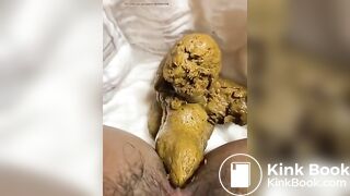 Poo in diaper..