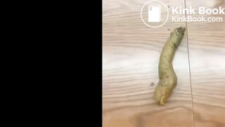 Plump Booty Girl Takes A Long Shit Inside Of Classroom