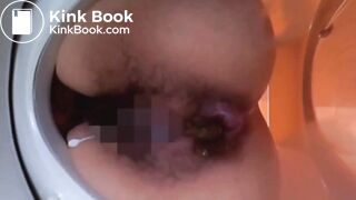 The amateur girl's excretion