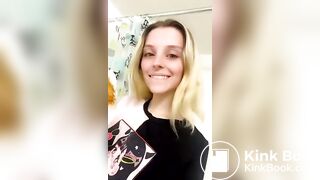 Smelling poopy toilet paper..