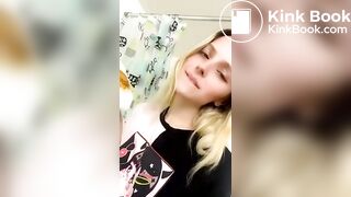 Smelling poopy toilet paper..