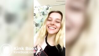 Smelling poopy toilet paper..