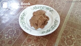Beautiful Russian girl Take A Big Soft Poop in Plate