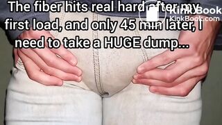 Mega Fiber Cleanse Pants Poop