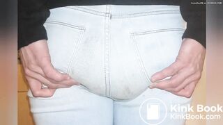 Blue Speedo Triple Jeans Poop