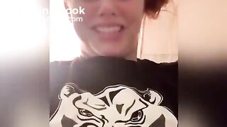 Cute girl with explosive diarrhea