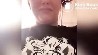 Cute girl with explosive diarrhea