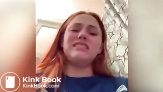 Cute girl with explosive diarrhea