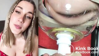 Human Toilet Femdom For German Blonde (Collage Edit)