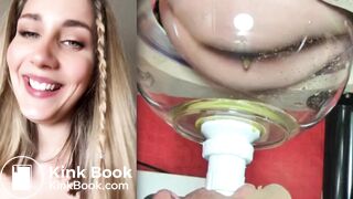 Human Toilet Femdom For German Blonde (Collage Edit)