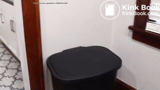 Aly has diarrhea while showing a house