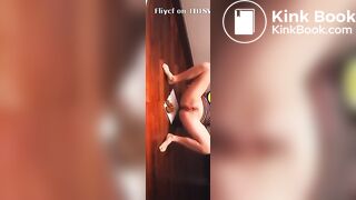 Girl shits and pees