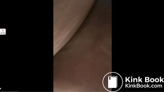 Canadian using the toilet