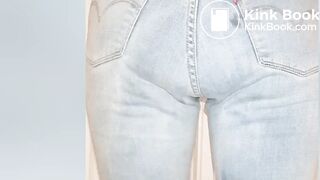 Light Yellow Double Jeans Poop