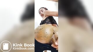 Asian Girl Very Dirty Scat Custom 1
