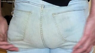 Purple Speedo Double Jeans Poop