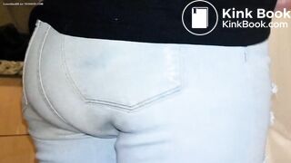 Purple Speedo Double Jeans Poop