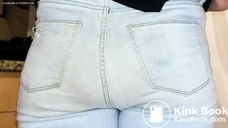 Purple Speedo Double Jeans Poop